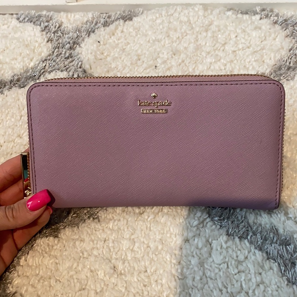 Light purple Kate spade wallet